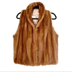 Vintage Fur Vest